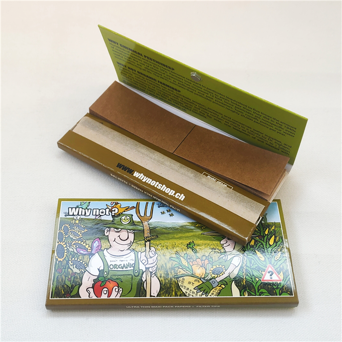 why not? Hanf rolling paper booklet Pestizide