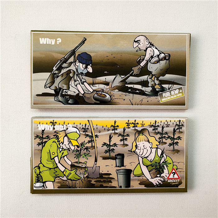 why not? Hanf rolling paper booklet  Minen