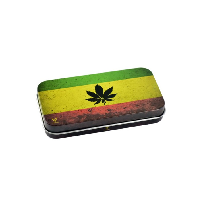 Rasta Leaf Metalldose