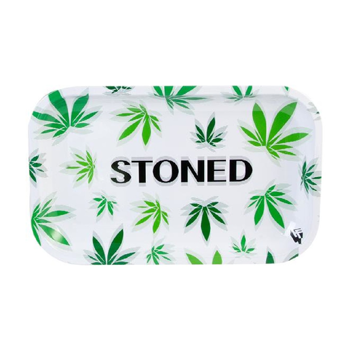 Rolling tray Stoned Leaf Blurry