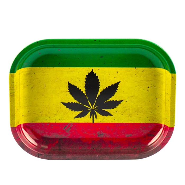 Rolling tray Rasta