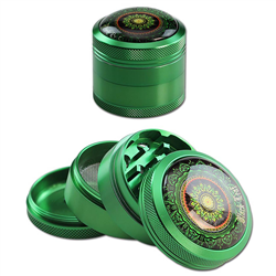 Grinder Black Leaf Mandala