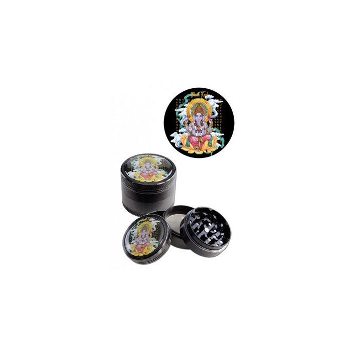 Grinder Black Leaf Ganesha