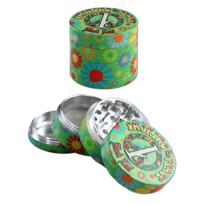 Grinder en aluminium Smoking for Peace