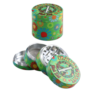 Grinder en aluminium Smoking for Peace